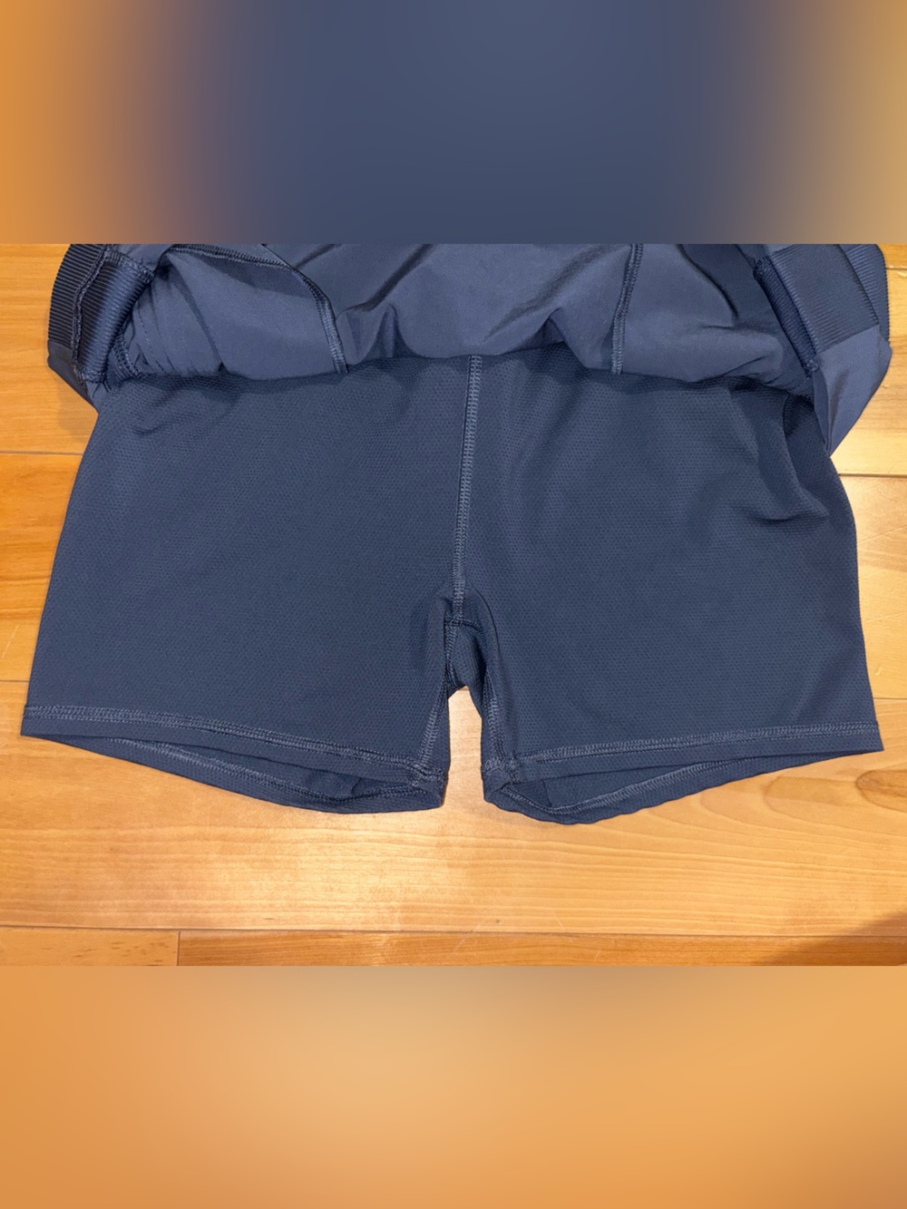Navy Athletic Skort - Picture 3 of 5